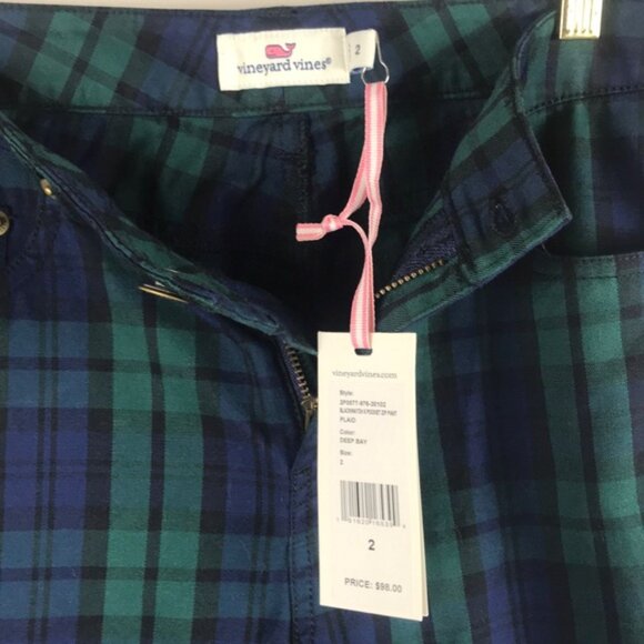 VINEYARD VINES • Plaid Pants NWT - Picture 6 of 7